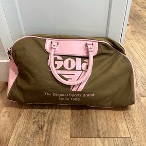 GOLA pink green duffle bag